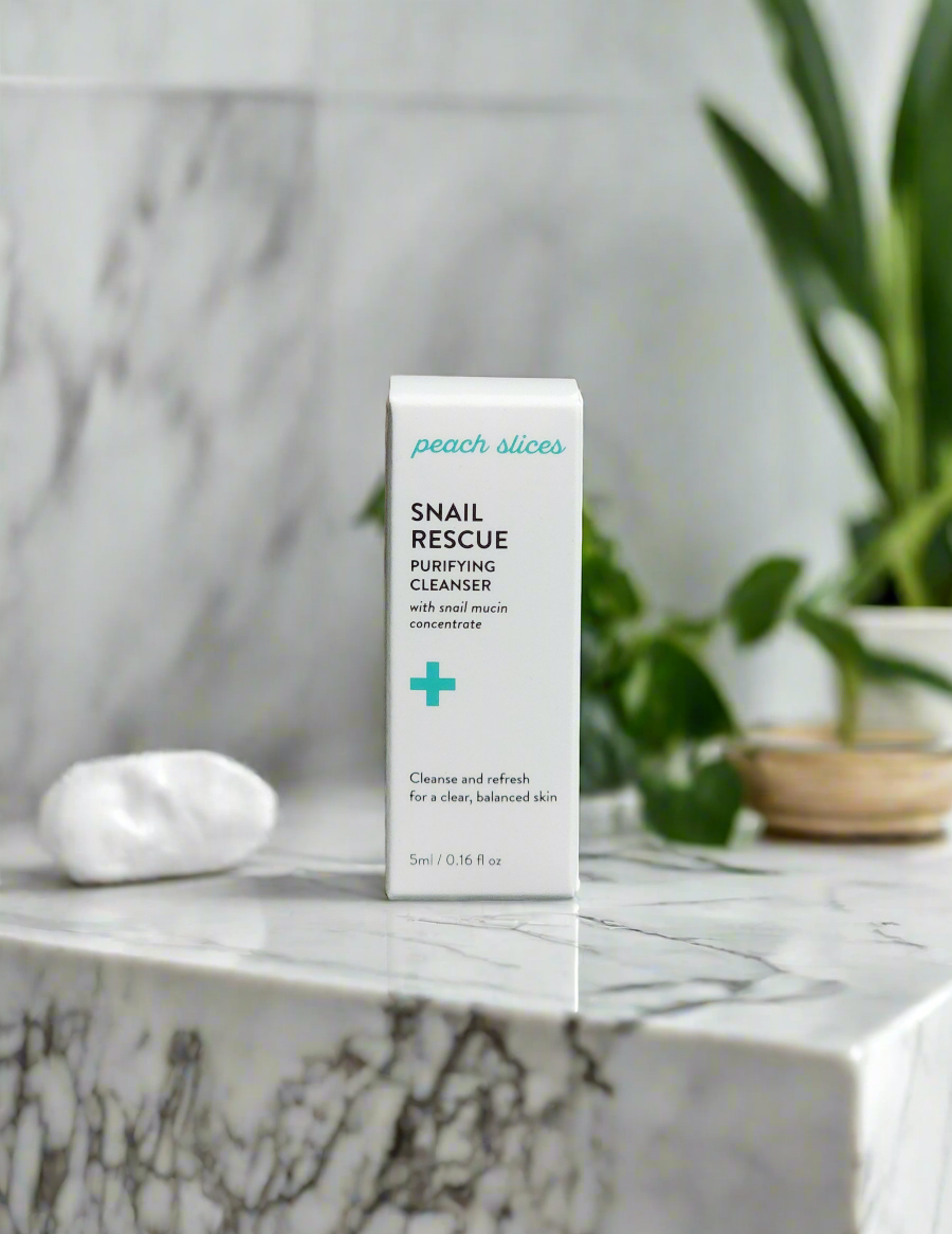 Peach Slices Snail Rescue Purifying Cleanser