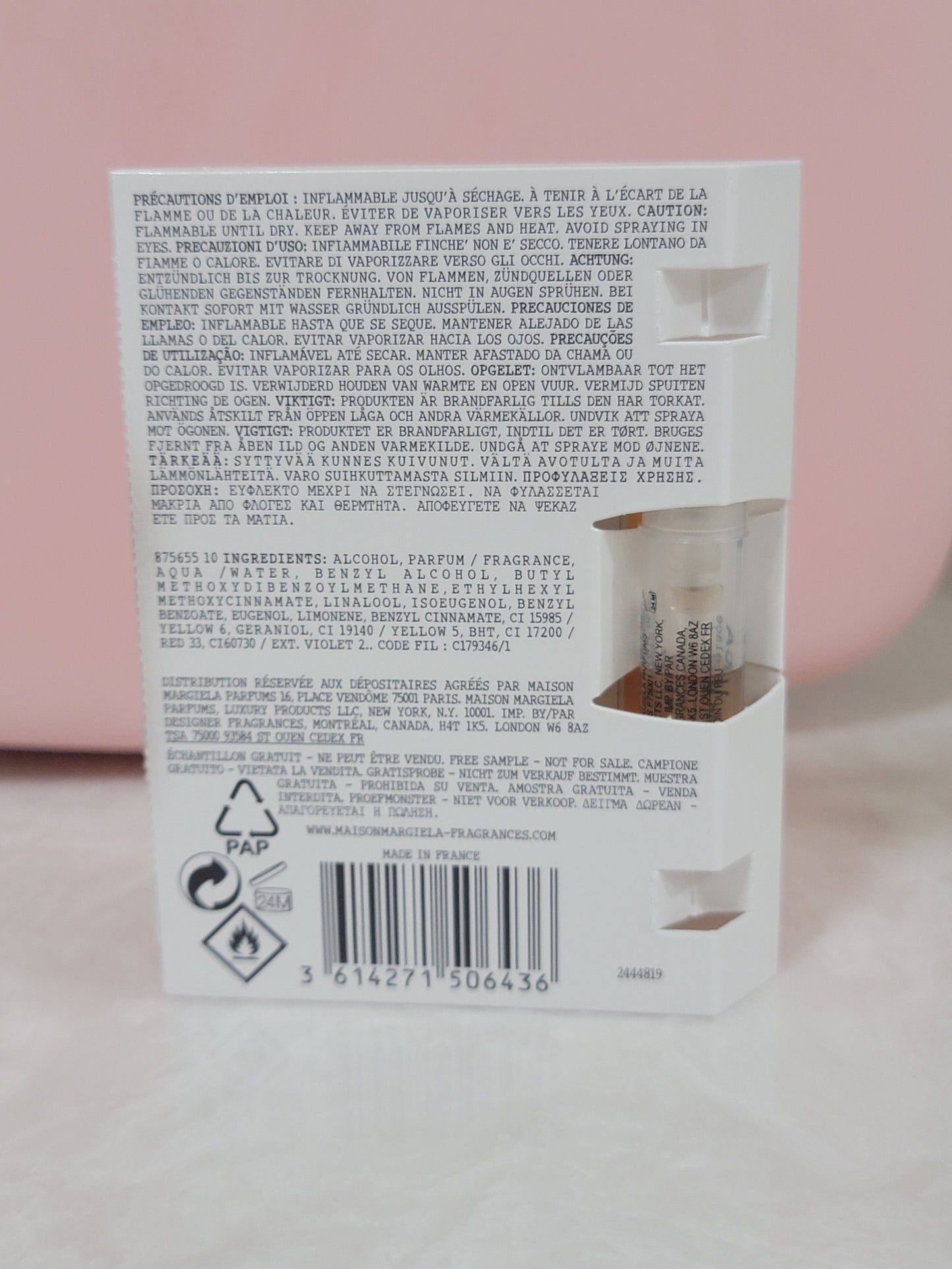 Maison Margiela REPLICA By The Fireplace EDT Sample