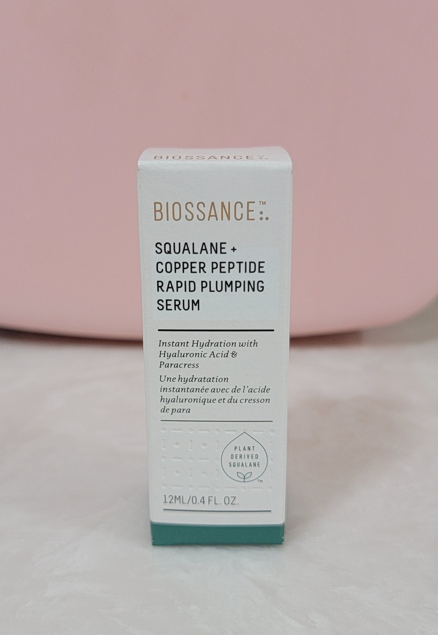 Biossance Squalane + Copper Peptide Rapid Plumping Serum