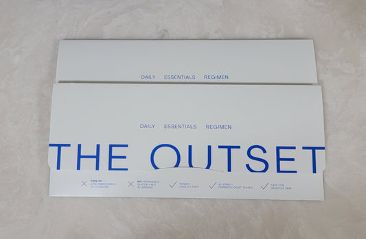 The Outset Daily Essentials Regimen - 2 Sample Sets