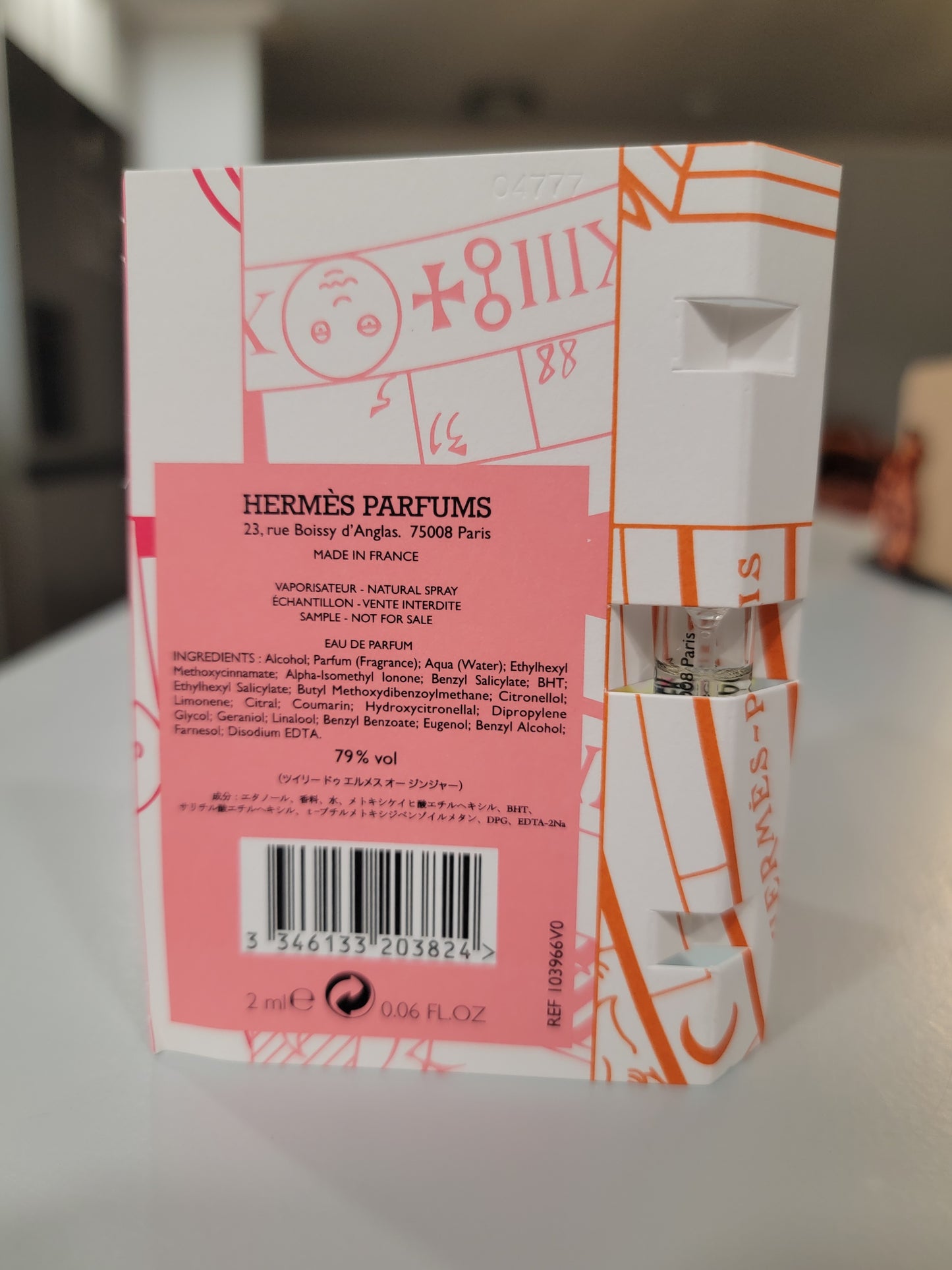 Twilly d'Hermes Eau Ginger EDP