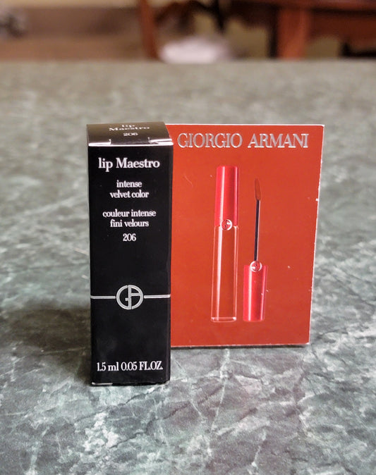 Giorgio Armani Lip Maestro Intense Velvet Color (Shade 206)