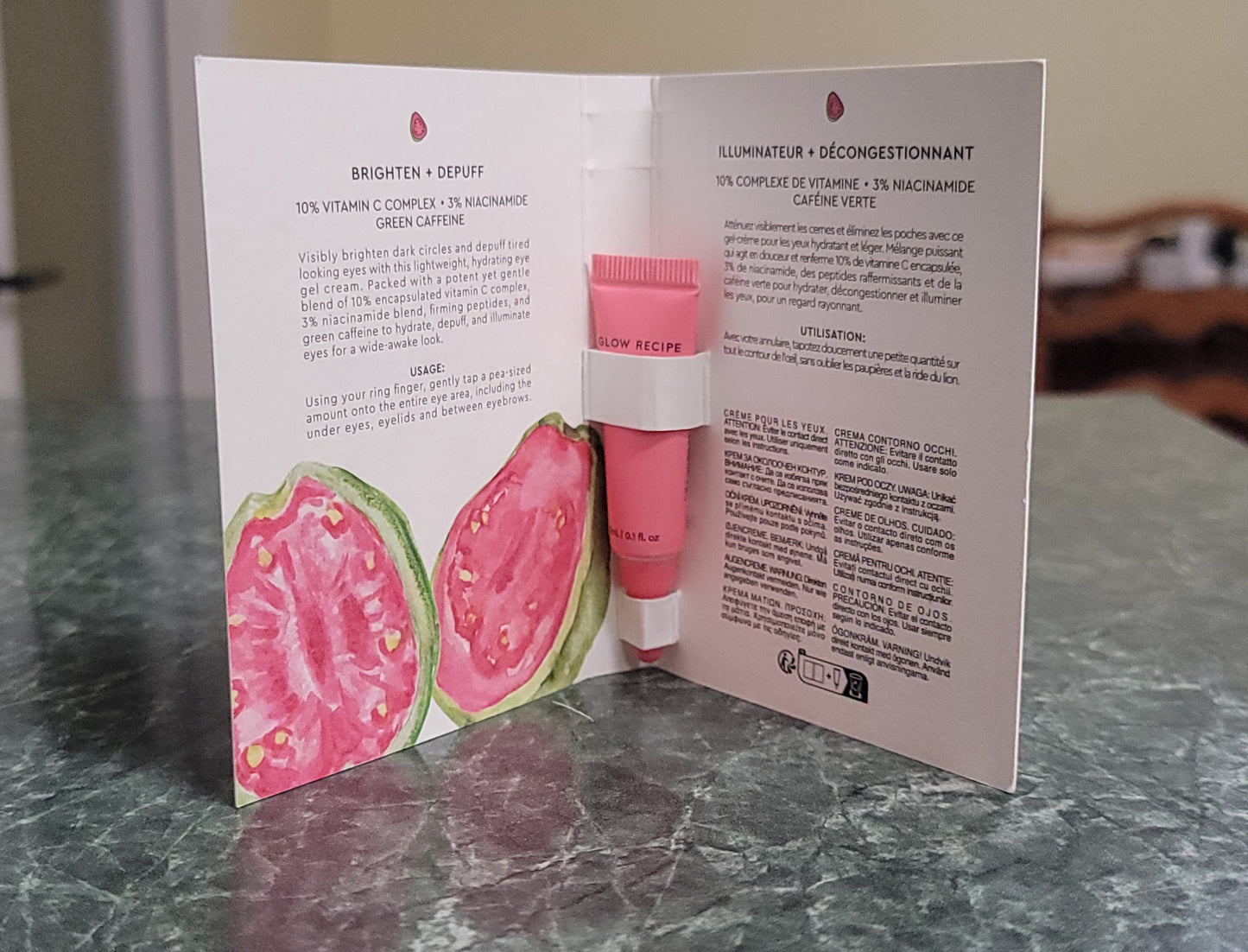 Glow Recipe Guava Vitamin C Bright-Eye Gel Cream