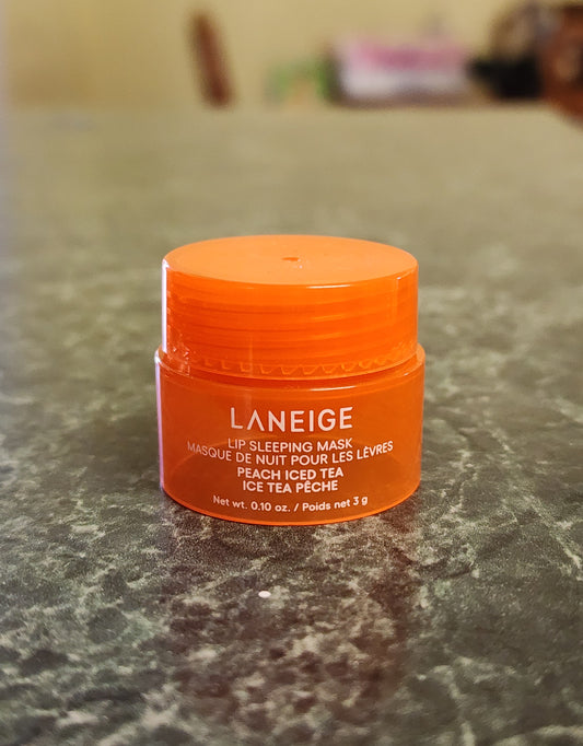 Laneige Lip Sleeping Mask (Peach Iced Tea)