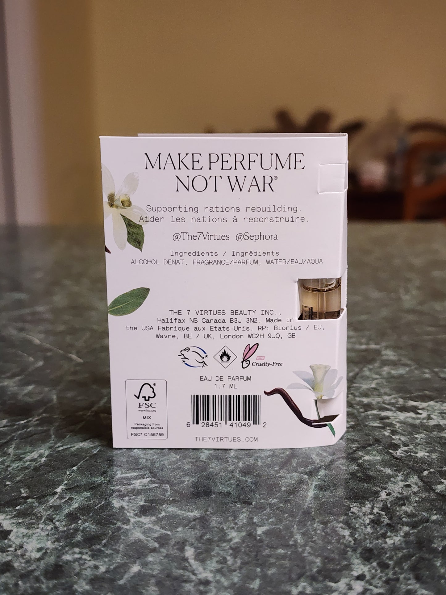 The 7 Virtues Vanilla Woods EDP