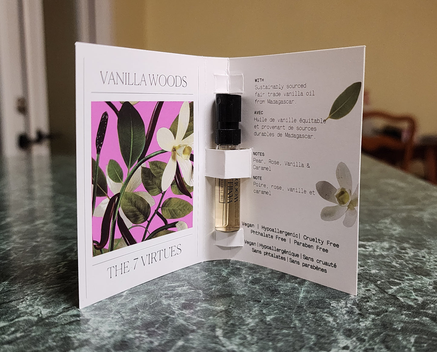 The 7 Virtues Vanilla Woods EDP
