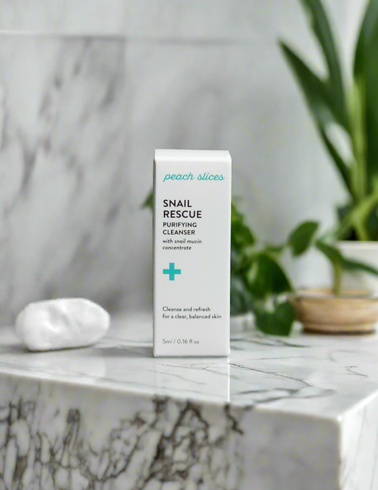 Peach Slices Snail Rescue Purifying Cleanser