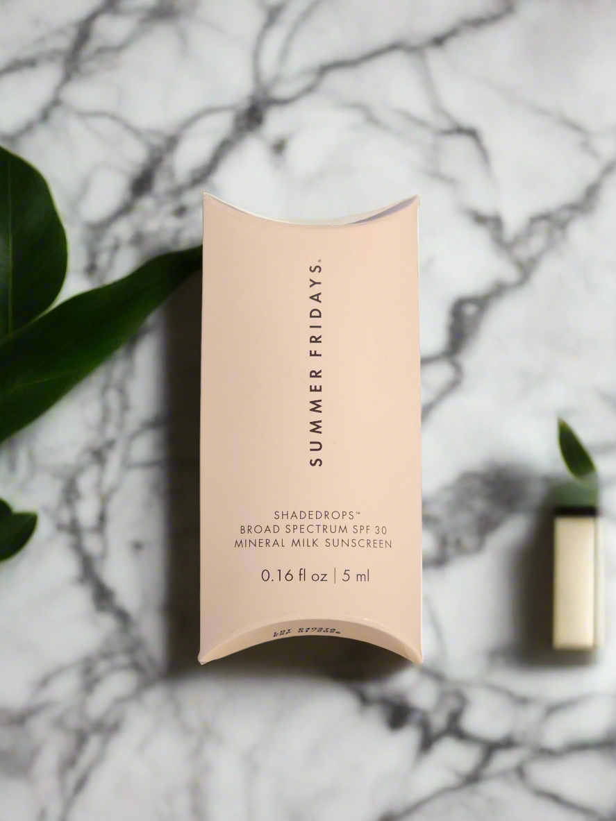 Summer Fridays ShadeDrops Broad Spectrum SPF 30 Mineral Milk Sunscreen